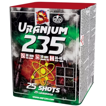 CLE4320 - Uranium 235 25 strzałów 38 mm